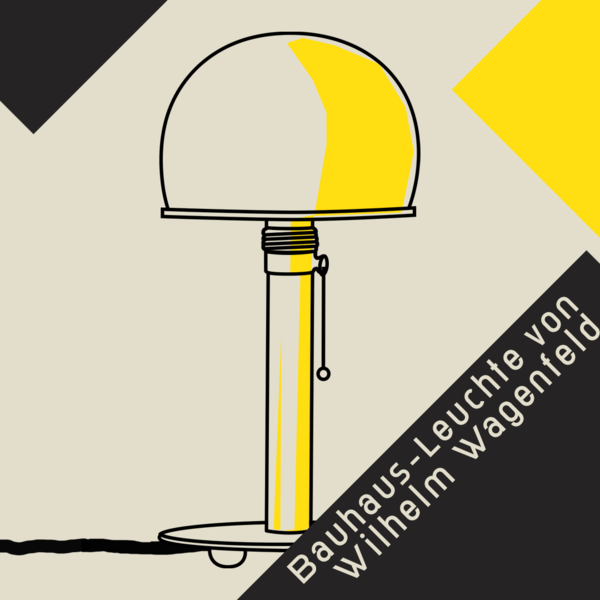 Bauhaus-Leuchte von Wilhelm Wagenfeld