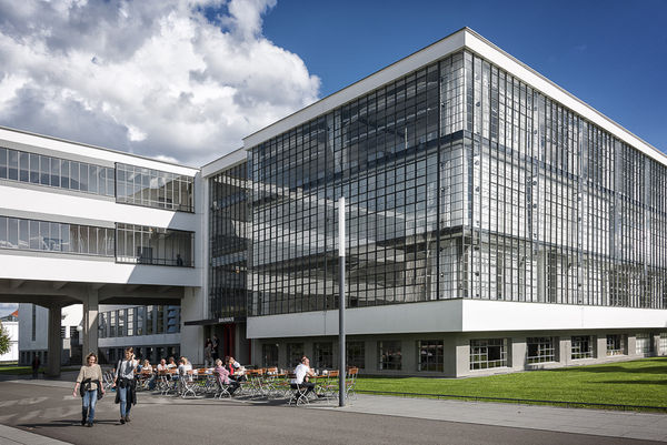 Bauhausgebäude Dessau am Tag des offenen Denkmals