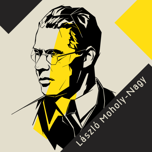 Porträt von László Moholy-Nagy
